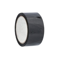 Black Carton Sealing Packaging Packing Tape 1.88 Inch x 110 Yards 2 Mil 6 Rolls