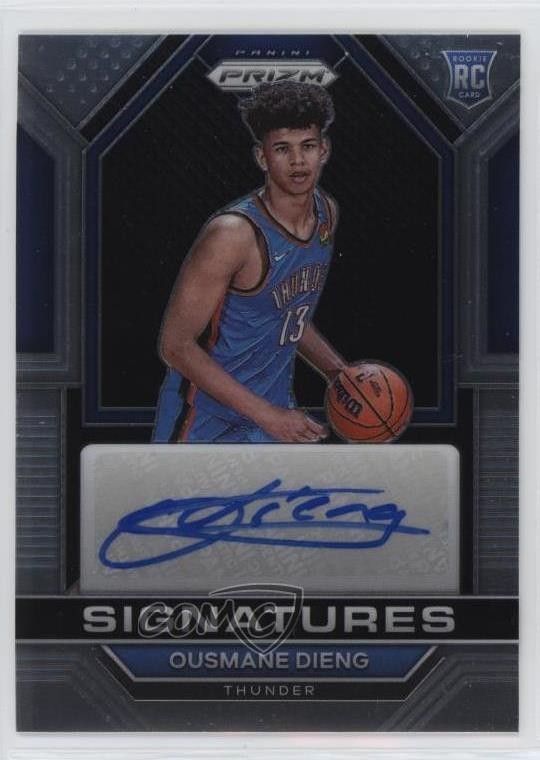 2022-23 Panini Prizm Rookie Signatures Ousmane Dieng #RSI-OUS Auto 0jn3