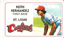 KEITH HERNANDEZ #37 PERMA GRAPHICS CREDIT CARD