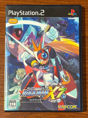 Rockman X7 (JP PlayStation 2, 2003) CIB