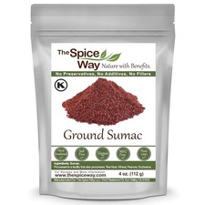 Pure 100 Ground Sumac Spice, No Salt, No GMO, No Irradiation, Sumac Seasoning