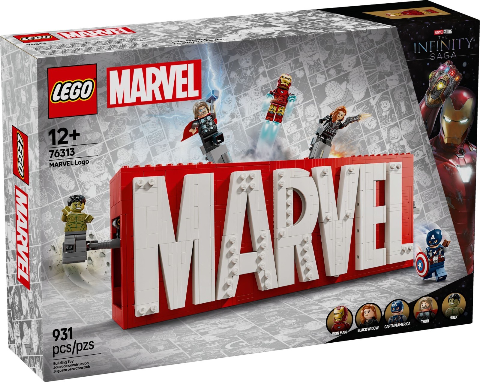 LEGO Super Heroes Minifigur - sh1014 - Thor - aus 76313 - Image 8