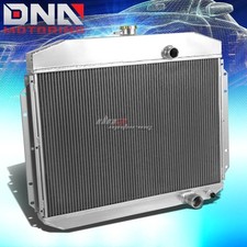 For 1961-1964 F-100 F-250 F-350 Fe Y-block 3-row Full Aluminum Racing Radiator