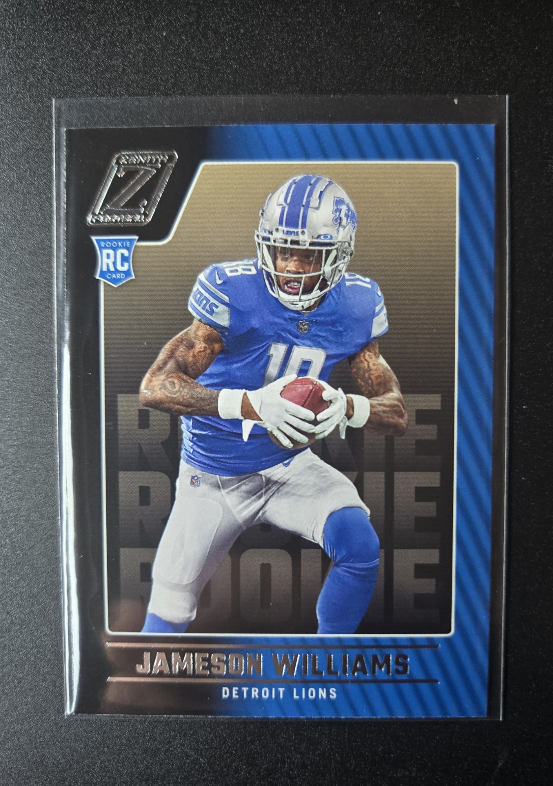 2022 Zenith Jameson Williams Rookie Card #108 Detroit Lions