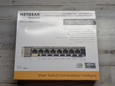 NETGEAR ProSAFE GS108T 8-Port Gigabit Smart Switch PD/AC PoE