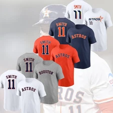 SALE 30% - Cam Smith #11 Houston Astros 2025 Name & Number Gift For Fans