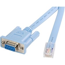 Startech DB9CONCABL6 RJ45 TO DB9 CISCO CONSOLE CABLE 6FT CONSOLE MANAGEMENT CABL