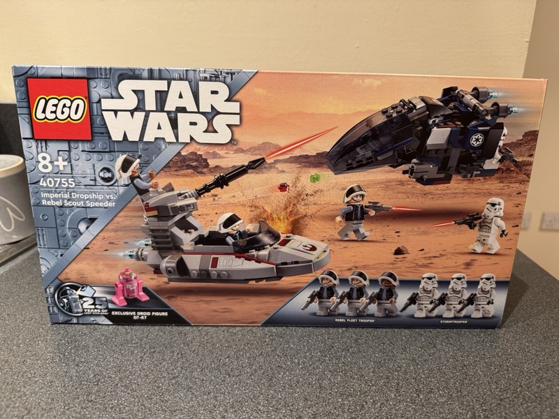 LEGO Star Wars Imperial Dropship vs. Rebel Scout Speeder 40755 - New & Sealed