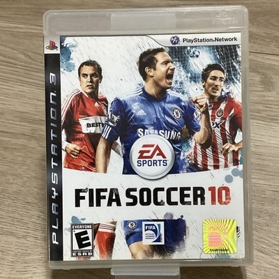 PlayStation 3 PS3 FIFA Soccer 10 Game Disc Case Manual Rated E Sports Football