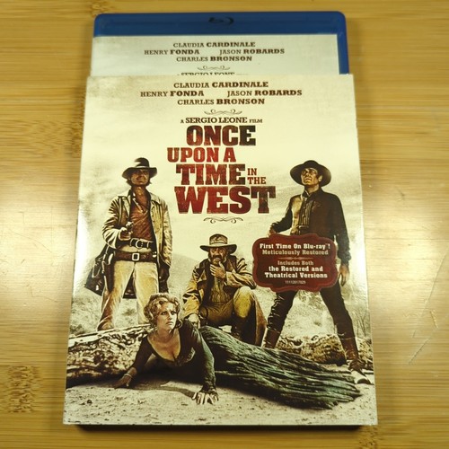 Once Upon a Time in the West blu-ray Genuine Us with Slipcover Free Shipping!