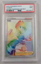 Irida #204/189 - PSA 9 Pokemon Astral Radiance Secret Rare Full Art Rainbow on eBay