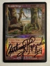 Magic The Gathering - 1x Signed Foil Krosan Verge (mtg) Judgment
