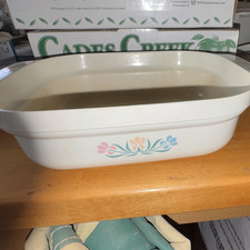 CorningWare A-1 1/2-B 1.5 qt Rectangular Whit...