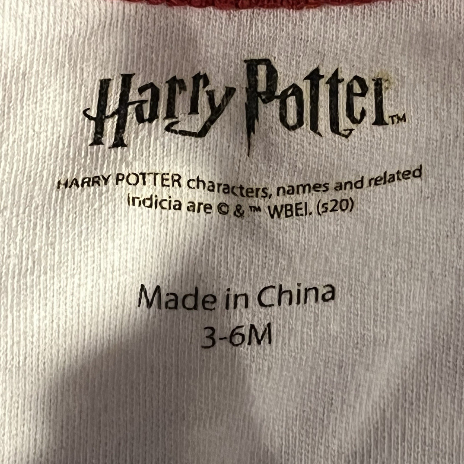 Harry Potter “Snuggle this Muggle” Bodysuit White Boys Girls Size 3-6 Mths 2020 image 5