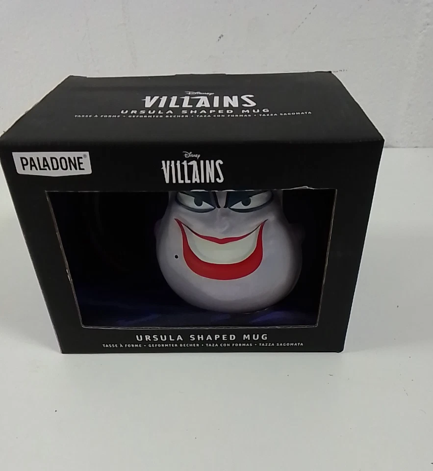 Disney Villain Ursula Shaped Mug New In Box Paladone - Image 4 of 4