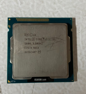 Intel Core i7-3770K SR0PL 3.50GHz Quad-Core 8MB LGA1155 Desktop CPU Processor