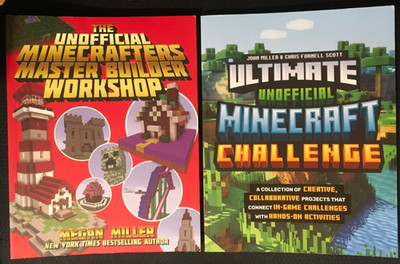 Lot Unofficial MINECRAFT Master Builder Workshop + Ultimate CHALLENGE Activities