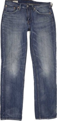 Levi's 514  Herren Blau Straight Slim Stretch Jeans W31 L33 (89129)
