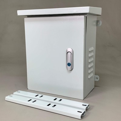 VEVOR RV Power Outlet Box Triplex Outlet Indoor/Outdoor 13.5'' x 12'' Grey