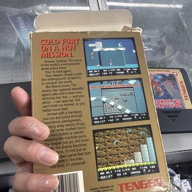 Nintendo NES Rolling Thunder (Tengen, 1986) Box Manual