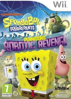 Spongebob Schwammkopf Roboter Rache - Nintendo Wii Action Abenteuer Videospiel