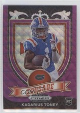 2021 Panini Prizm Draft Picks Crusade Purple Wave Kadarius Toney #176 0bt4
