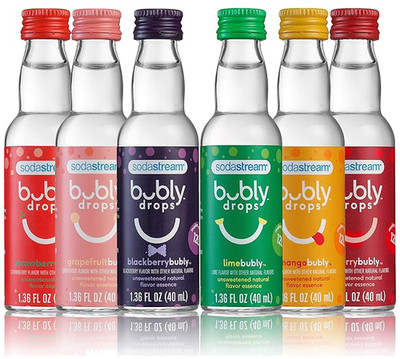 SodaStream Bubly Drops - Variety Pack 6pk/1.36oz per bottle