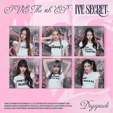 IVE [IVE SECRET] 4th EP Album DIGIPACK Ver/CD+Photo Book+Card+Poster+GIFT SEALED