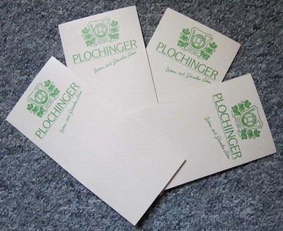 Plochinger French Horn Brew Waiter Block What Swabians Are Feasting About 1970s?