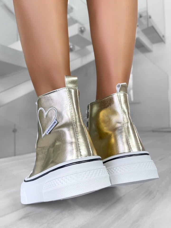 Seastar Original Iconic Zapatillas altas Botas Oro 40 - Imagen 2 de 4