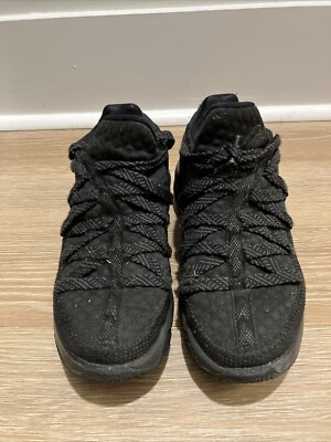 Nike LeBron 17 Men's Shoes Sz 5 M Low Triple Black Basketball