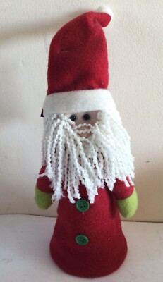 Lustige wackelige Figur des Weihnachtsmannes weiches Plüschtier maximal 13 Zoll, Dekoration