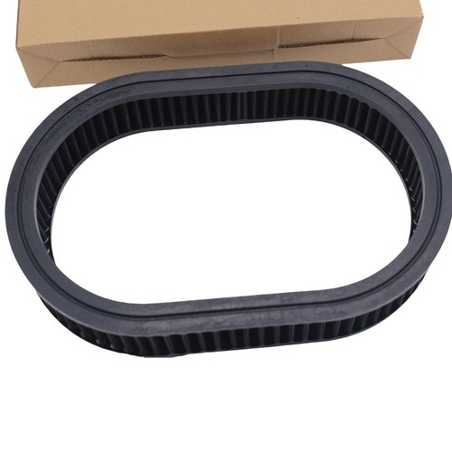 1pc 12"x2 Black Oval Washable/Reusable Air Cleaner Filter For SBC BBC Chevy - Picture 5 of 7