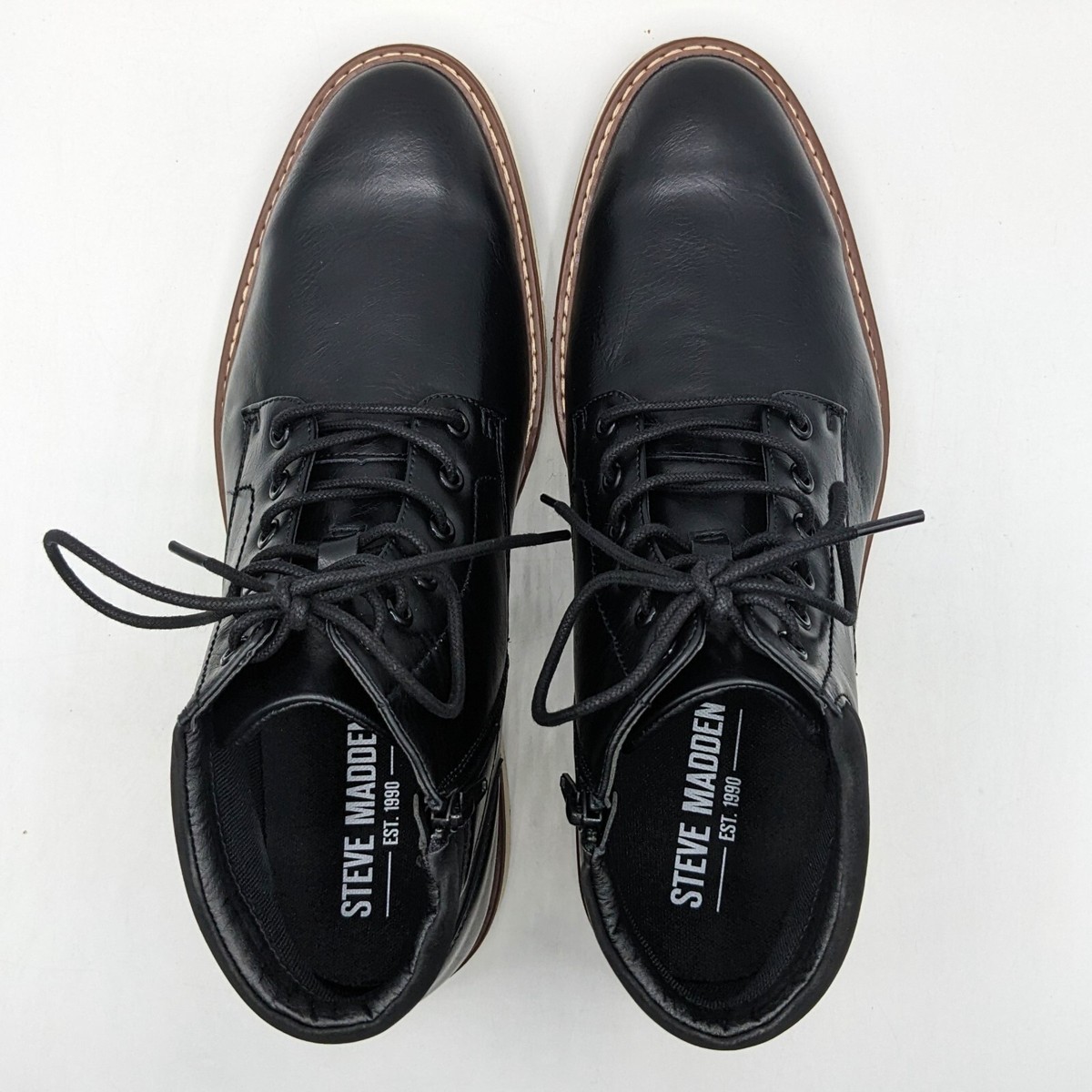 Steve Madden Jelen Chukka Ankle Boots Black Size 9.5 Mens NEW Steve Madden “P-Jelen” Men main image 4