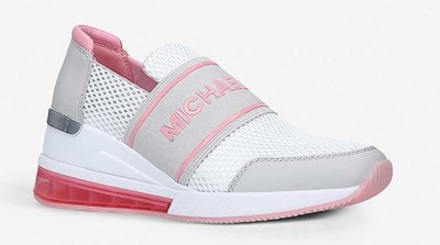 michael michael kors felix extreme scuba and leather trainer
