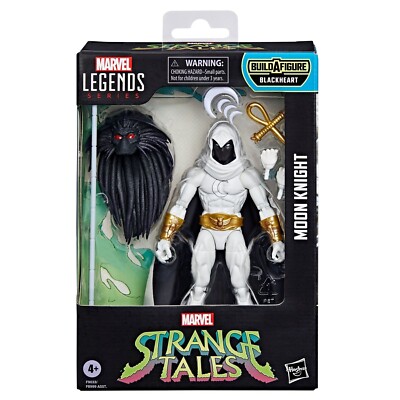 Marvel Legends STRANGE TALES Wave Moon Knight Actionfigur (Blackheart BAF)
