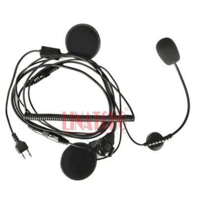 MIDLAND G6 G7 G8 G9 Finger PTT Walkie Talkie Radio Motorcycle Helmet Mic Headset
