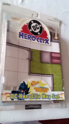 DC Hero Clix Map Set Batman noch Original auf Karte, Wizkids