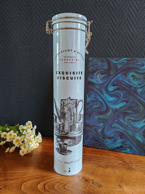 Cartwright & Butler zylindrische Metalldose - Küchenaufbewahrung Vintage Chic