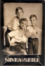 NIVEA Seife   Blechschild 30x20cm gewölbt --SAMMELAUFLÖSUNG