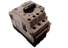 ALLEN BRADLEY 140M-D8N-C10 Series C Manual Motor Starter W/ 140M-C-A Aux Contact