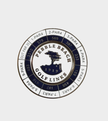 US Open Pebble Beach Golf Links Magnetic Coin and 2 Sided Ball