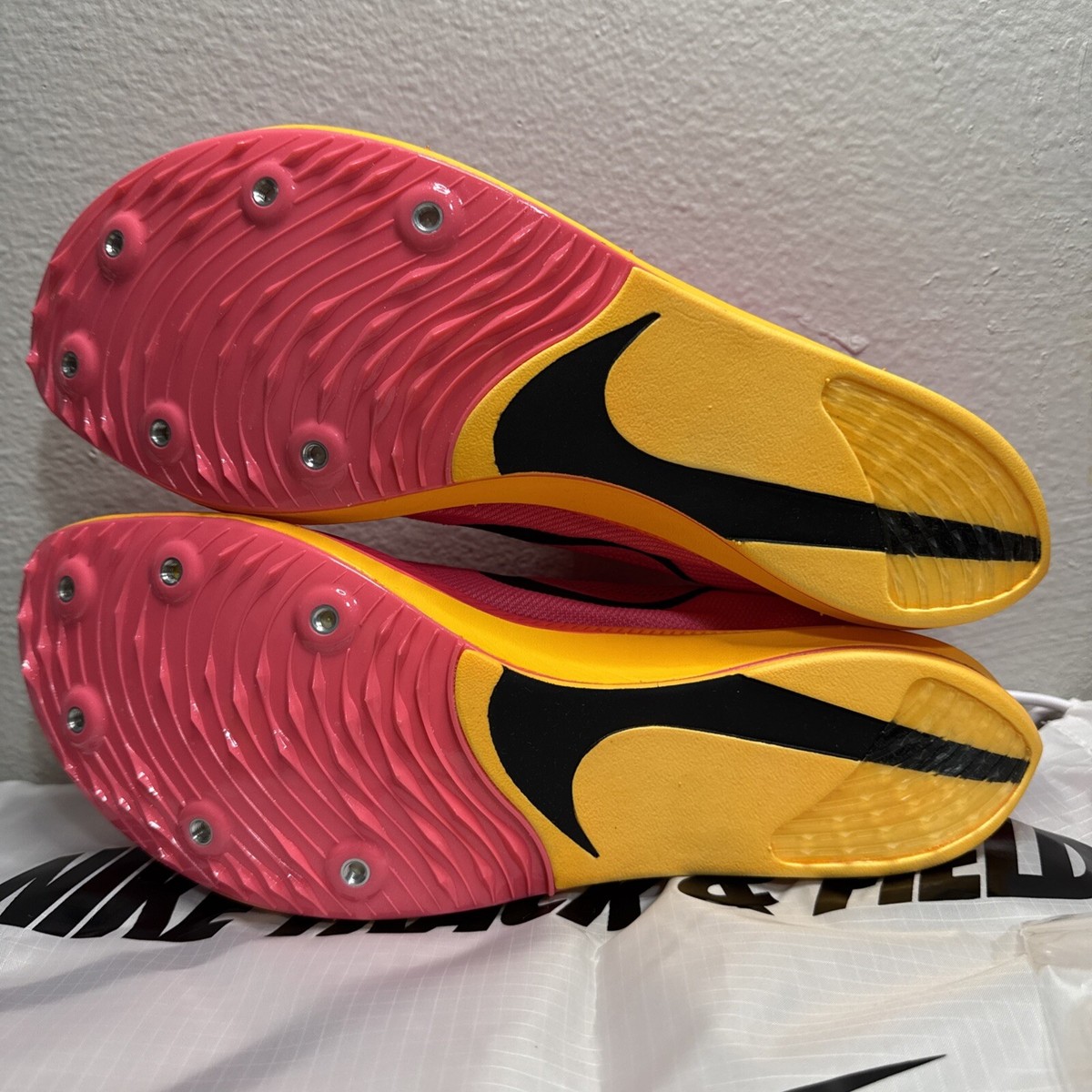 Nike ZoomX Dragonfly Hyper Pink Orange Mens Sizes 12.5 New 