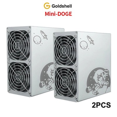Goldshell Mini Doge 185M 235W Silent Miner LTC Miner Mining Doge Coin WIFI 2PCS