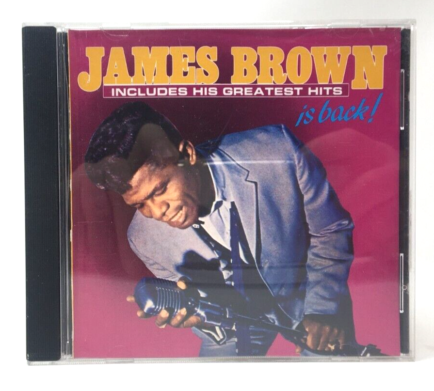 CD Compact Disc James Brown Is Back Includes His Greatest Hits | eBay