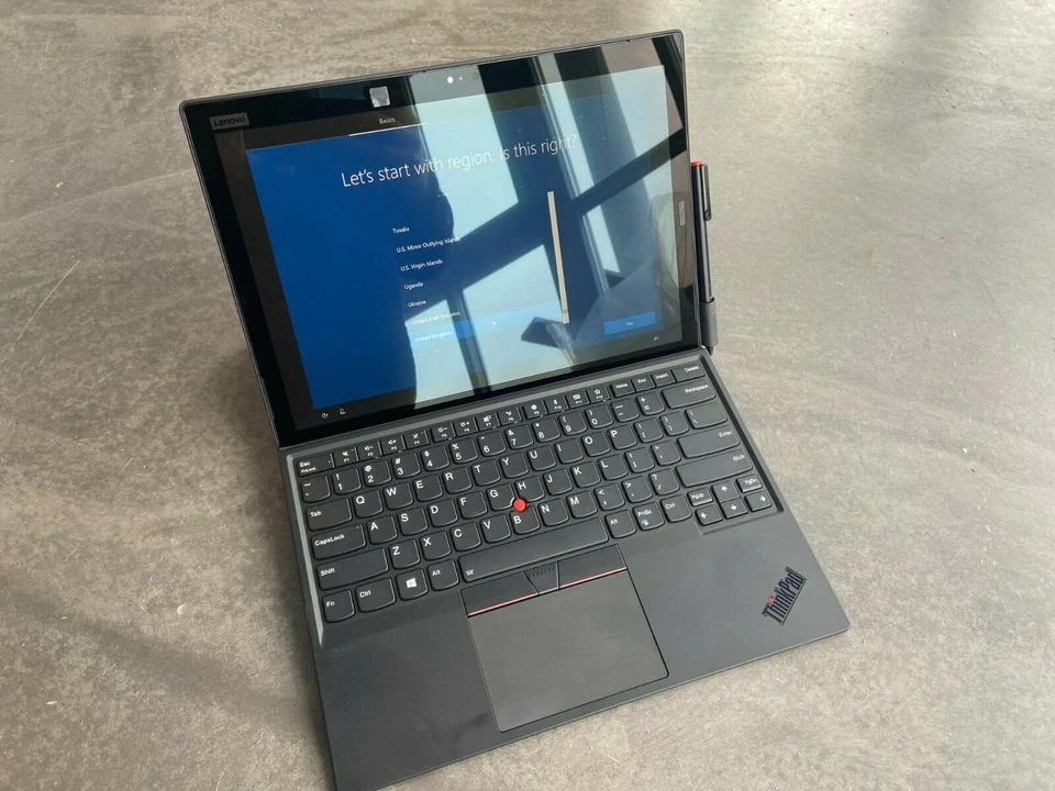 Lenovo THINKPAD X1 Tableta Gen 3 Core i5 8350U 8GB RAM 256GB SSD 3000x2000 NFC - Imagen 3 de 4