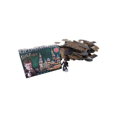 Harry Potter Hogwarts Baukartenset mit Figur über 275 Karten 2007 Klutz