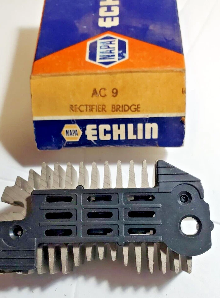 Novo NOS Ponte Retificadora NAPA Echlin AC 9 para AMC, Jeep, Internacional, GM - Imagem 2 de 2