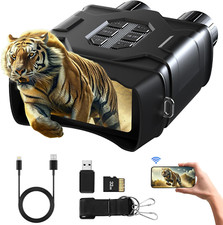 Night Vision Goggles, Night Vision Binoculars   4K UHD Video, 52MP Photos, App R