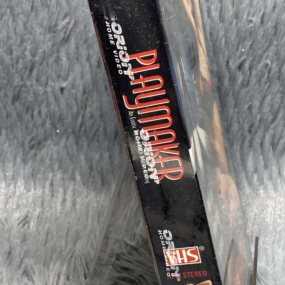 Playmaker VHS 1994 Jennifer Rubin Colin Firth Erotic Thriller Sealed Watermarks - Image 3 of 4